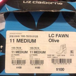 Olive Green Women’s Bootie